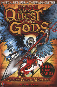 Book Cover for Lair of the Winged Monster by Dan Hunter