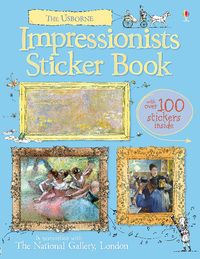 Book Cover for Impressionists Sticker Book by Kate Davies, Sarah Courtauld