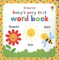 Book Cover for Usborne Baby's Very First Word Book by Stella Baggott