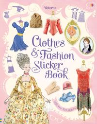 Book Cover for Clothes and Fashion Sticker Book by Ruth Brocklehurst
