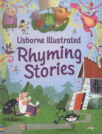 Book Cover for Usborne Illustrated Rhyming Stories by Russell Punter, Lesley Sims