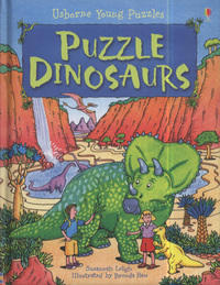 Book Cover for Puzzle Dinosaurs by Susannah Leigh, Brenda Haw, Jenny Tyler