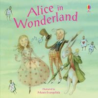 Book Cover for Alice in Wonderland by Lesley Sims, Mauro Evangelista, Lewis Carroll