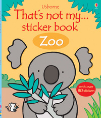 Book Cover for That's Not My Sticker Book Zoo by Fiona Watt