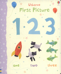 Book Cover for Usborne First Picture 123 by Jo Litchfield, Howard Allman, Francesca Allen, MMStudios
