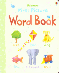 Book Cover for Usborne First Picture Word Book by Jo Litchfield, Howard Allman