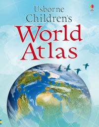Book Cover for Usborne Children's World Atlas by Stephanie Turnbull, Emma Helbrough
