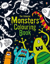 Book Cover for Monsters Colouring Book by Kirsteen Robson