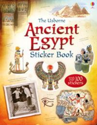 Book Cover for Ancient Egypt Sticker Book by Rob Lloyd Jones