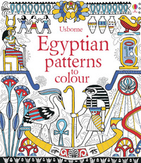 Book Cover for Egyptian Patterns to Colour by Struan Reid