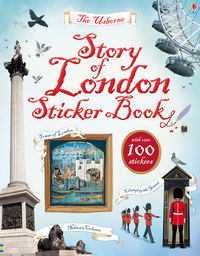 Book Cover for Story of London Sticker Book by Rob Lloyd Jones