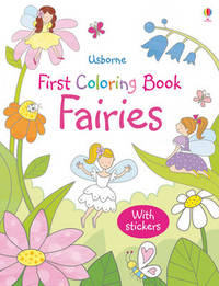 Book Cover for First Colouring Book Fairies by Jessica Greenwell