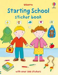 Book Cover for Starting School Sticker Book by Felicity Brooks
