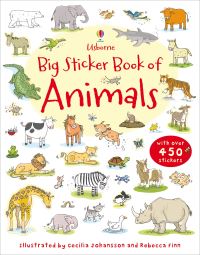 Book Cover for Big Sticker Book of Animals by Jessica Greenwell, Sam Taplin
