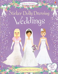 Book Cover for Sticker Dolly Dressing Weddings by Fiona Watt