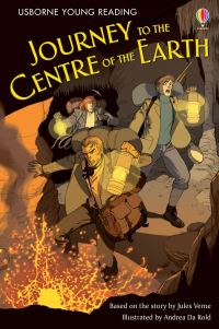 Book Cover for Journey to the Centre of the Earth by Sarah Courtauld, Jules Verne