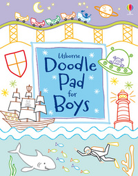 Book Cover for Usborne Doodle Pad by Kirsteen Robson