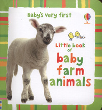 Book Cover for Baby's Very First Little Book of Baby Farm Animals by Rebecca Finn