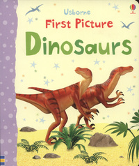 Book Cover for Usborne First Picture Dinosaurs by Sam Taplin, Jo Litchfield
