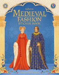 Book Cover for Medieval Fashion Sticker Book by Laura Cowan