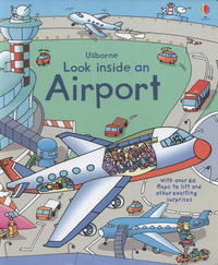 Book Cover for Usborne Look Inside an Airport by Rob Lloyd Jones, Stefano Tognetti