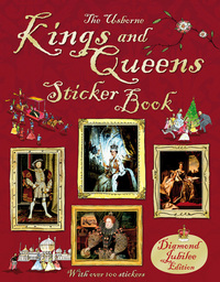 Book Cover for Kings and Queens Sticker Book by Kate Davies, Sarah Courtauld