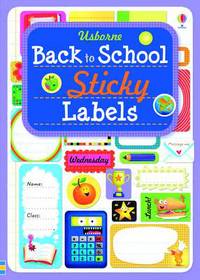 Book Cover for Back to School Sticky Labels by Usborne