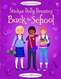 Book Cover for Sticker Dolly Dressing Back to School by Fiona Watt