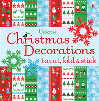 Book Cover for Christmas Decorations to Cut, Fold & Stick by Fiona Watt, Caroline Johansson