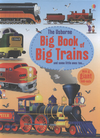 Book Cover for The Usborne Big Book of Big Trains by Megan Cullis, Anthony Coulls