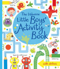 Book Cover for Little Boys' Activity Book by James Maclaine, Lucy Bowman