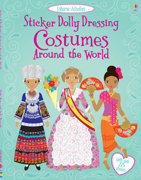 Book Cover for Sticker Dolly Dressing Costumes Around the World by Emily Bone