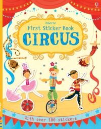 Book Cover for First Sticker Book Circus by Jessica Greenwell