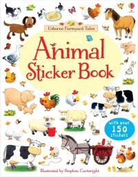 Book Cover for Animal Sticker Book by Jessica Greenwell