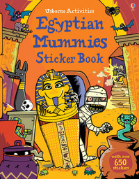 Book Cover for Egyptian Mummies Sticker Book by Kirsteen Robson
