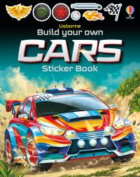 Book Cover for Build Your Own Cars Sticker Book by Simon Tudhope