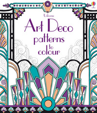Book Cover for Art Deco Patterns to Colour by Emily Bone