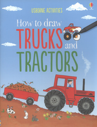 Book Cover for How to Draw Trucks and Tractors by Rebecca Gilpin