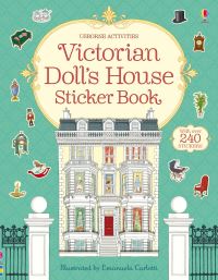 Book Cover for Victorian Doll's House Sticker Book by Ruth Brocklehurst