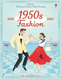Book Cover for Historical Sticker Dolly Dressing 1950S Fashion by Megan Cullis