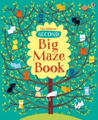 Book Cover for The Usborne Second Big Maze Book by Phillip Clarke