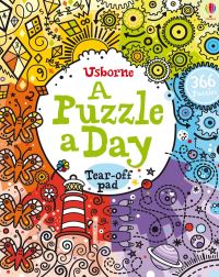Book Cover for A Puzzle a Day by Phillip Clarke