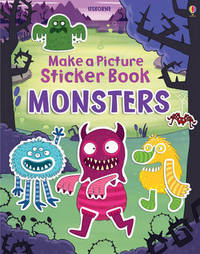 Book Cover for Make a Picture Sticker Book Monsters by Felicity Brooks