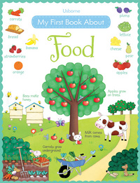 Book Cover for My First Book About Food by Felicity Brooks