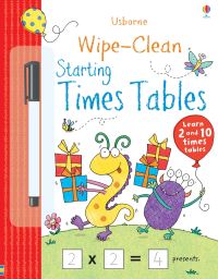 Book Cover for Wipe-Clean Starting Times Tables by Jessica Greenwell