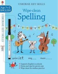 Book Cover for Wipe-Clean Spelling 7-8 by Jane Bingham