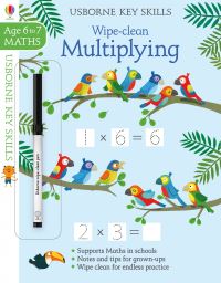 Book Cover for Wipe-Clean Multiplying 6-7 by Holly Bathie