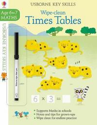 Book Cover for Wipe-Clean Times Tables 6-7 by Holly Bathie