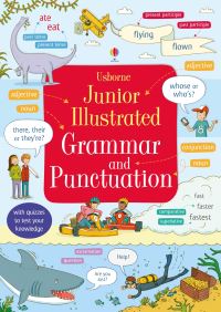 Book Cover for Usborne Junior Illustrated Grammar and Punctuation by Jane Bingham