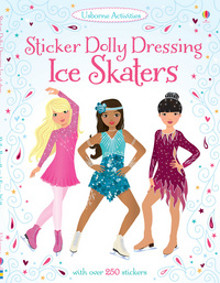 Book Cover for Sticker Dolly Dressing Ice Skaters by Fiona Watt